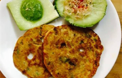 Watermelon Rind Thalipeeth Recipe